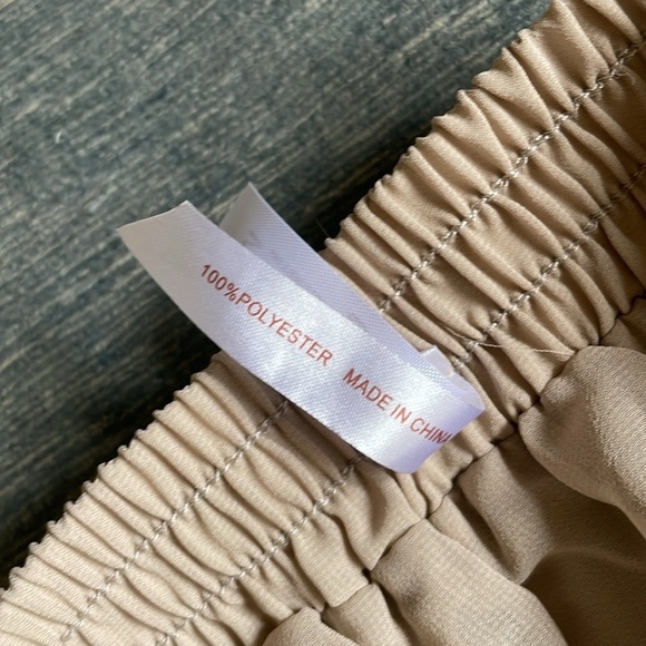 Elegant Beige Sheer Flowing Ballerina Maxi Skirt - Picture 8 of 13